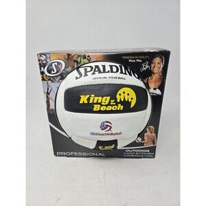 SPALDING - King of the Beach - Official Tour Outdoor Professional Volleyball New